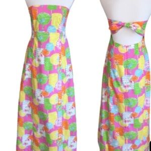 Rare and classic Lilly pulitzer Maxi dress sz 12